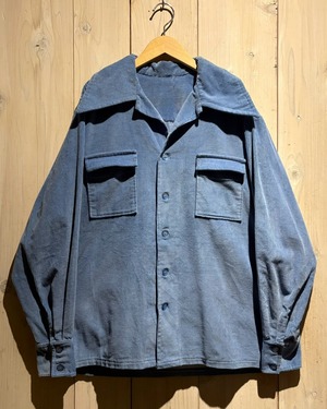 【a.k.a.C.a.k.a vintage】70's  Pocket Gimmick Vintage Loose Corduroy Shirt Jacket