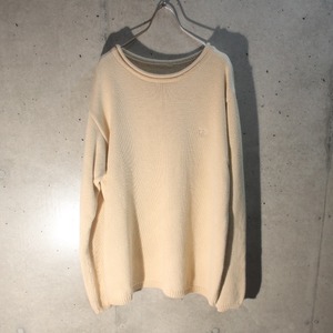 DKNY Roll Neck Cotton Knit 