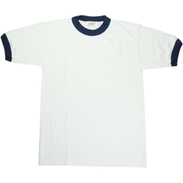 Size【M】 TENDERLOIN テンダーロイン TRIM TEE WHITE リンガーTシャツ