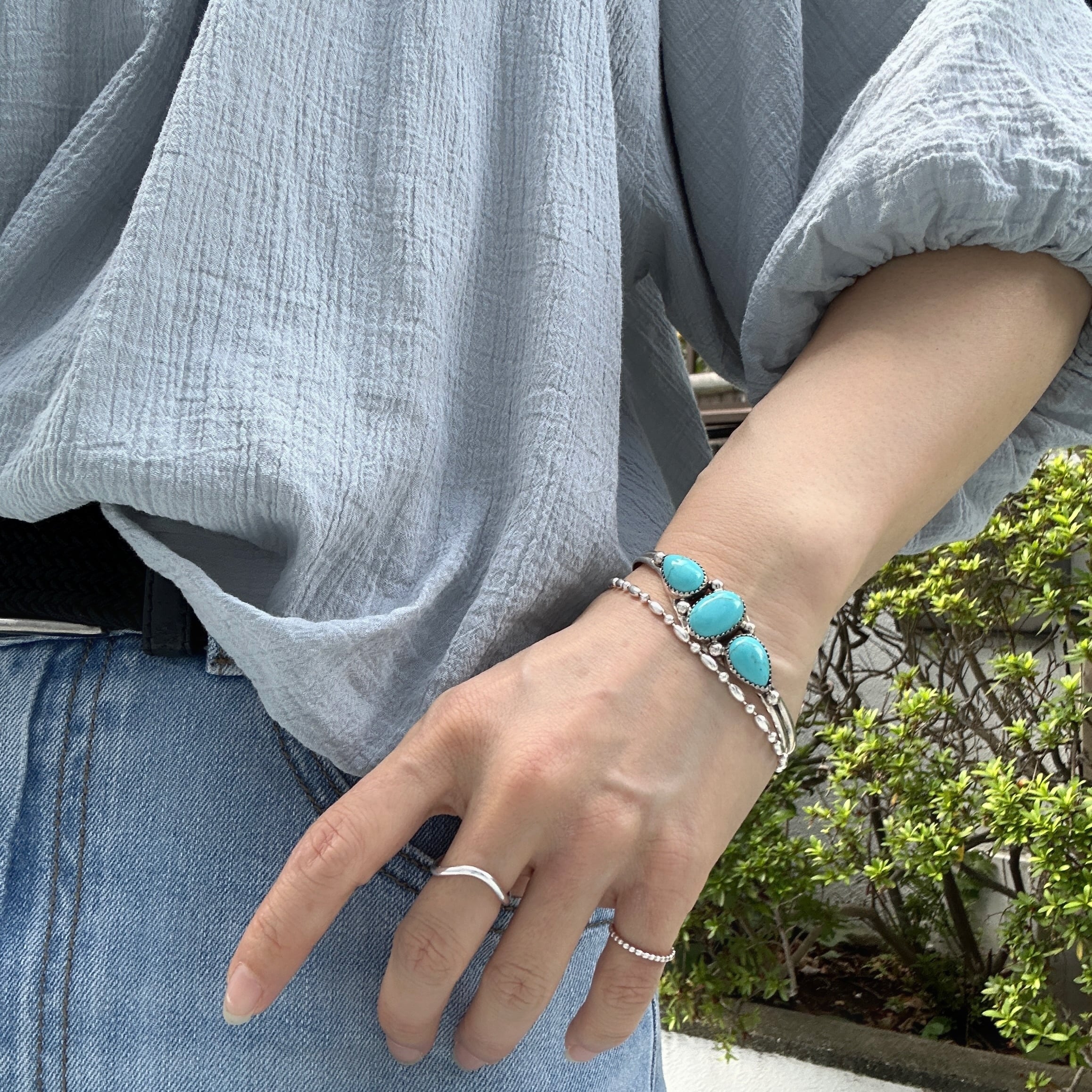 Indian Jewelry 》3 ターコイズ バングル | 【公式通販】鎌倉の