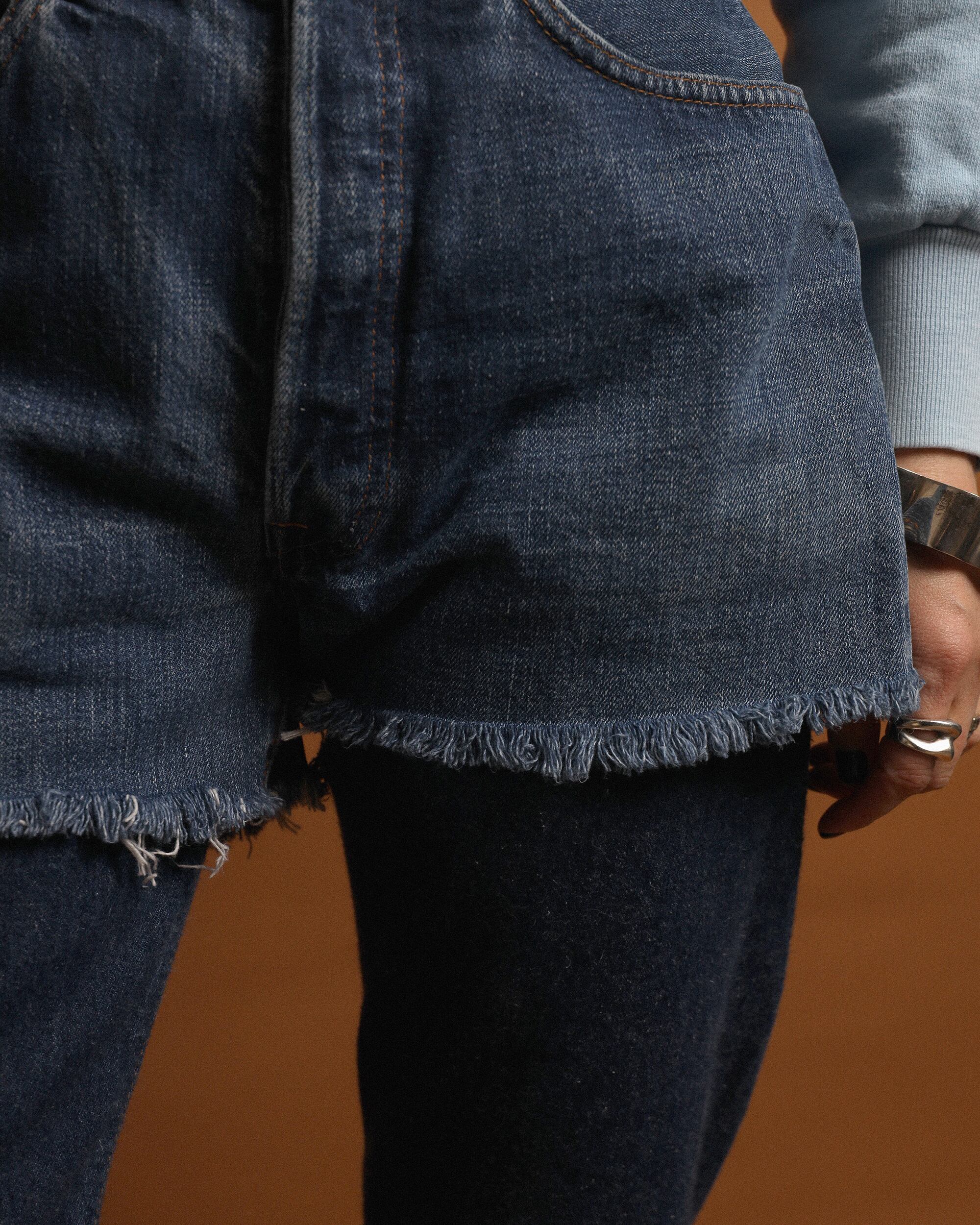 1960-70's Levi's / Cut Off Denim Pants - Big E | Witty Vintage