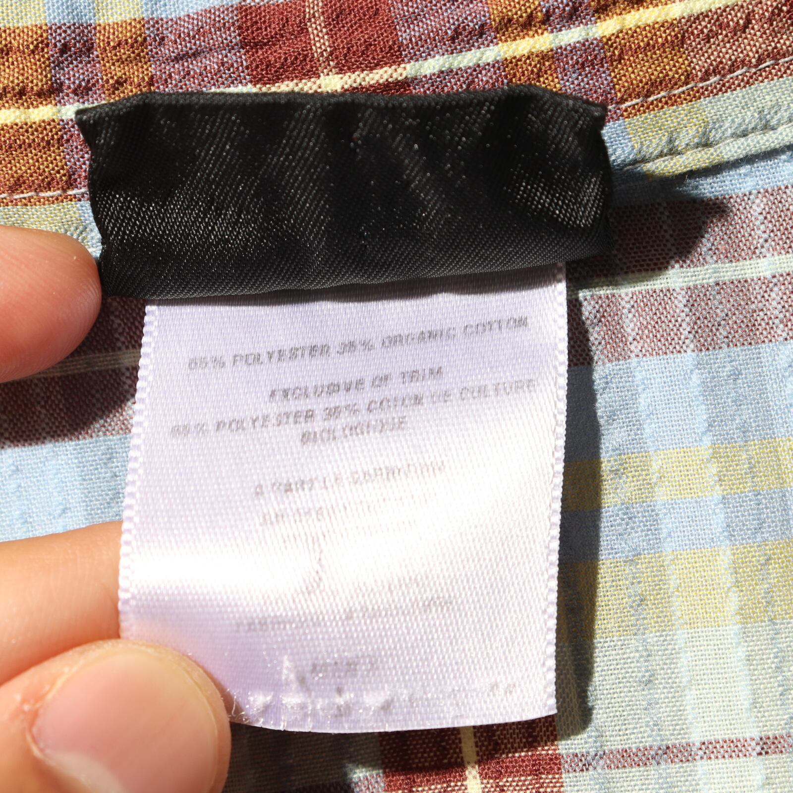 L Patagonia パッカーウェアシャツ パタゴニア 水色 サックスブルー  