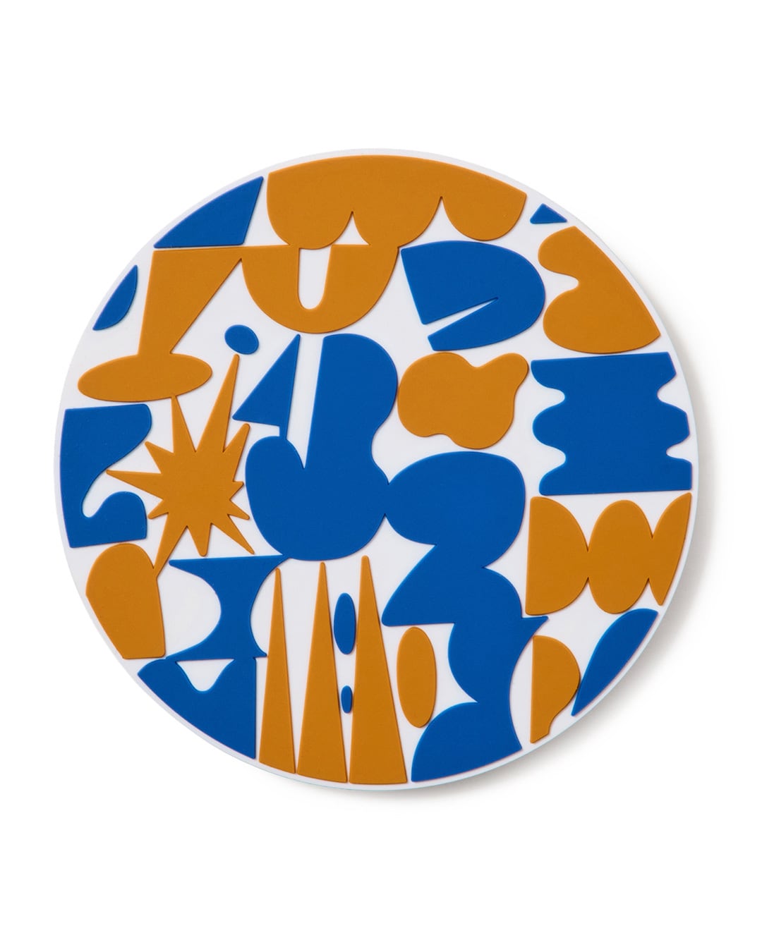 Just Right “Rubber Coaster : Artwork by noise” Orange x Blue