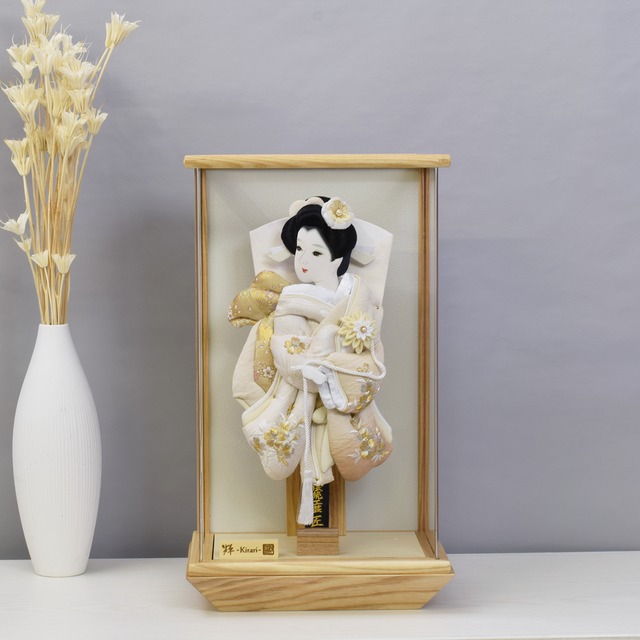 押絵羽子板飾り【霞】Kasumi |10号｜おしゃれ｜モダン｜今どき｜コンパクト｜スタイリッシュ｜西陣織｜