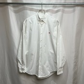 90s Burberrys OF LONDON　無地　BD　白シャツ　長袖シャツ　