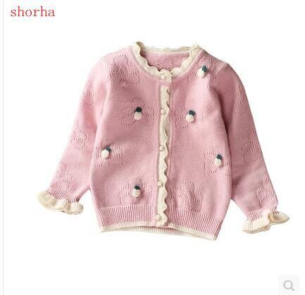 【新作】【送料無料】 女の子のセーター長袖Vネックニットセーター女の子の子供秋冬のアウターウェアニットウェア ロング オータム 秋物 ウィンター 冬物 AL expec450613615572