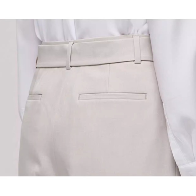 【ベルトウエストカジュアルワイドパンツ】P00680