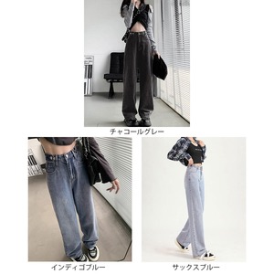 デニム パンツ 裏起毛 ストレート ジーンズ レディース 秋冬 防寒 保温 暖かい 韓国 大人 カジュアル おしゃれ ゆったり フリースデニム 体型カバー 裏ボアジーンズ 大人可愛い 大人女子