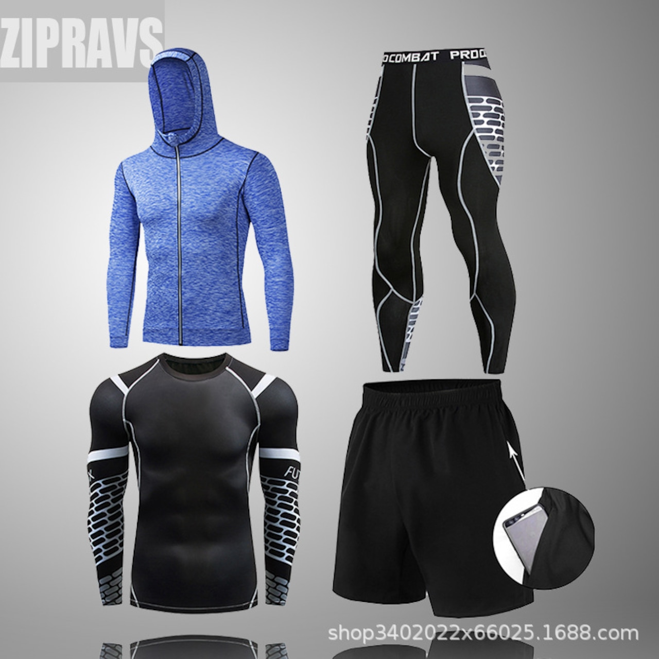 トレーニングウェア&アスレジャー・4点セット