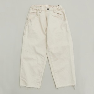 MOUN TEN.  wide cropped jeans (ecru) 0サイズ [22S-MP14-1129b]