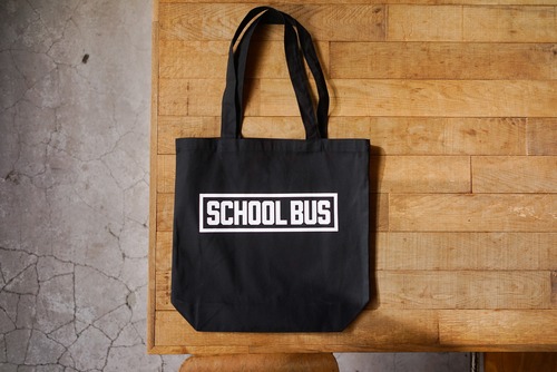 Original tote bag -SCHOOL BUS-【Black】