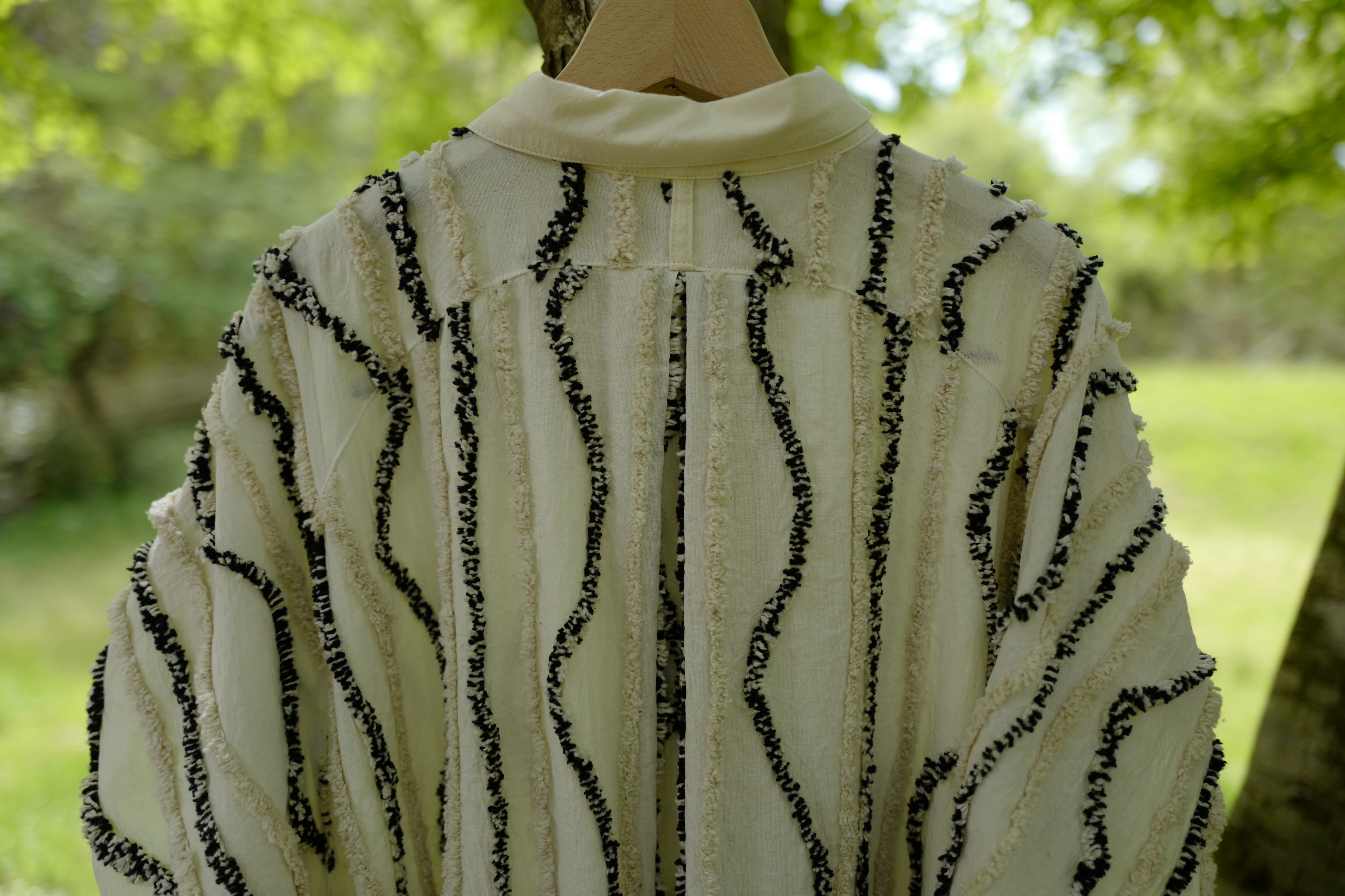 ASEEDONCLÖUD │Market shirts coat(Festival cloth Off white