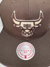 Mitchell&Ness/ミッチェルアンドネス NBA シカゴ・ブルズ キャップ ブラウン