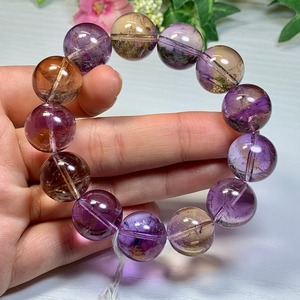 トップクォリティ☆ボリビア産・美麗アメトリンブレスレット