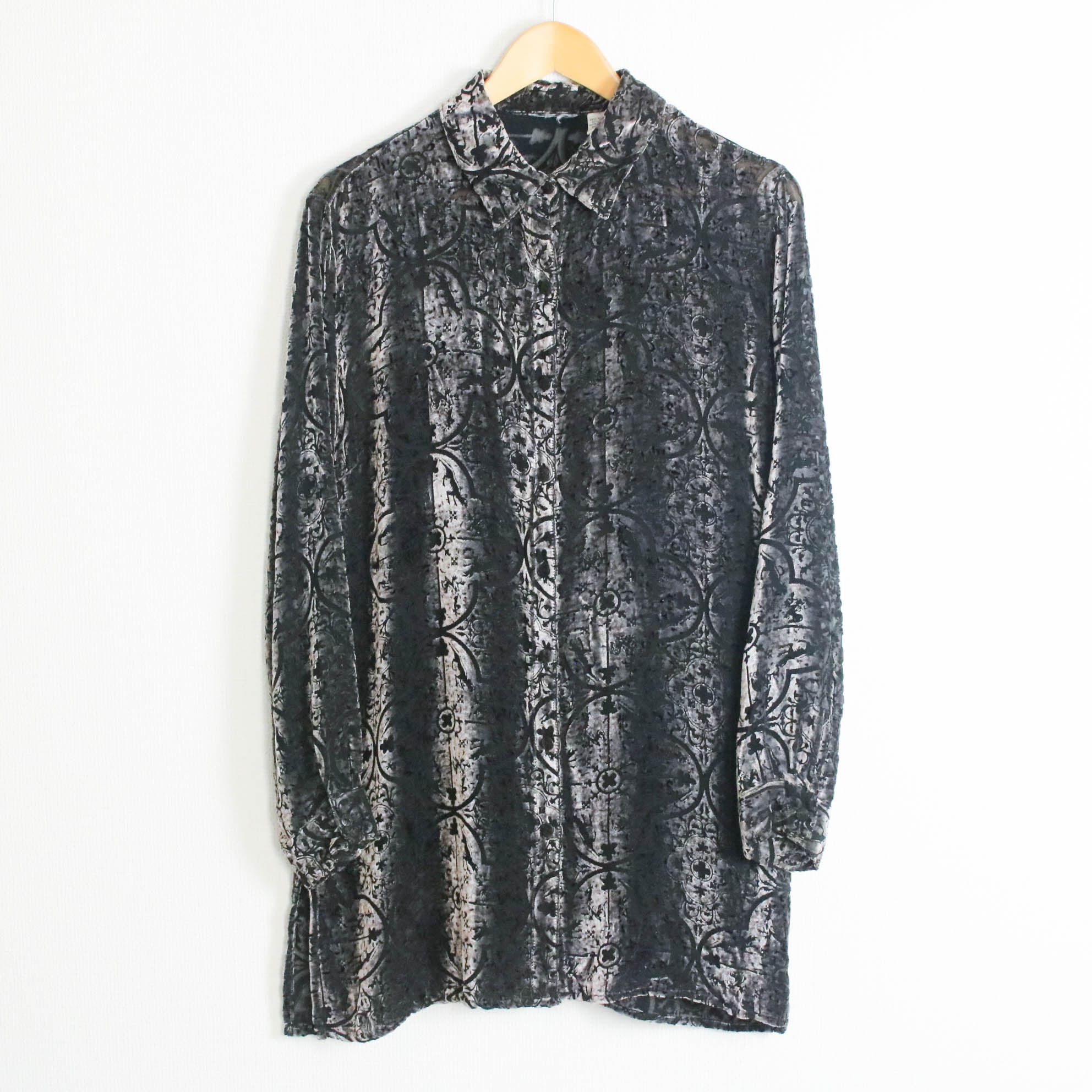 velours shirt XL