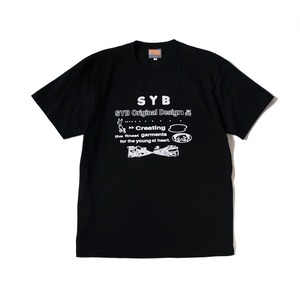 SYB DIVINE MESSENGER TEE -Black-