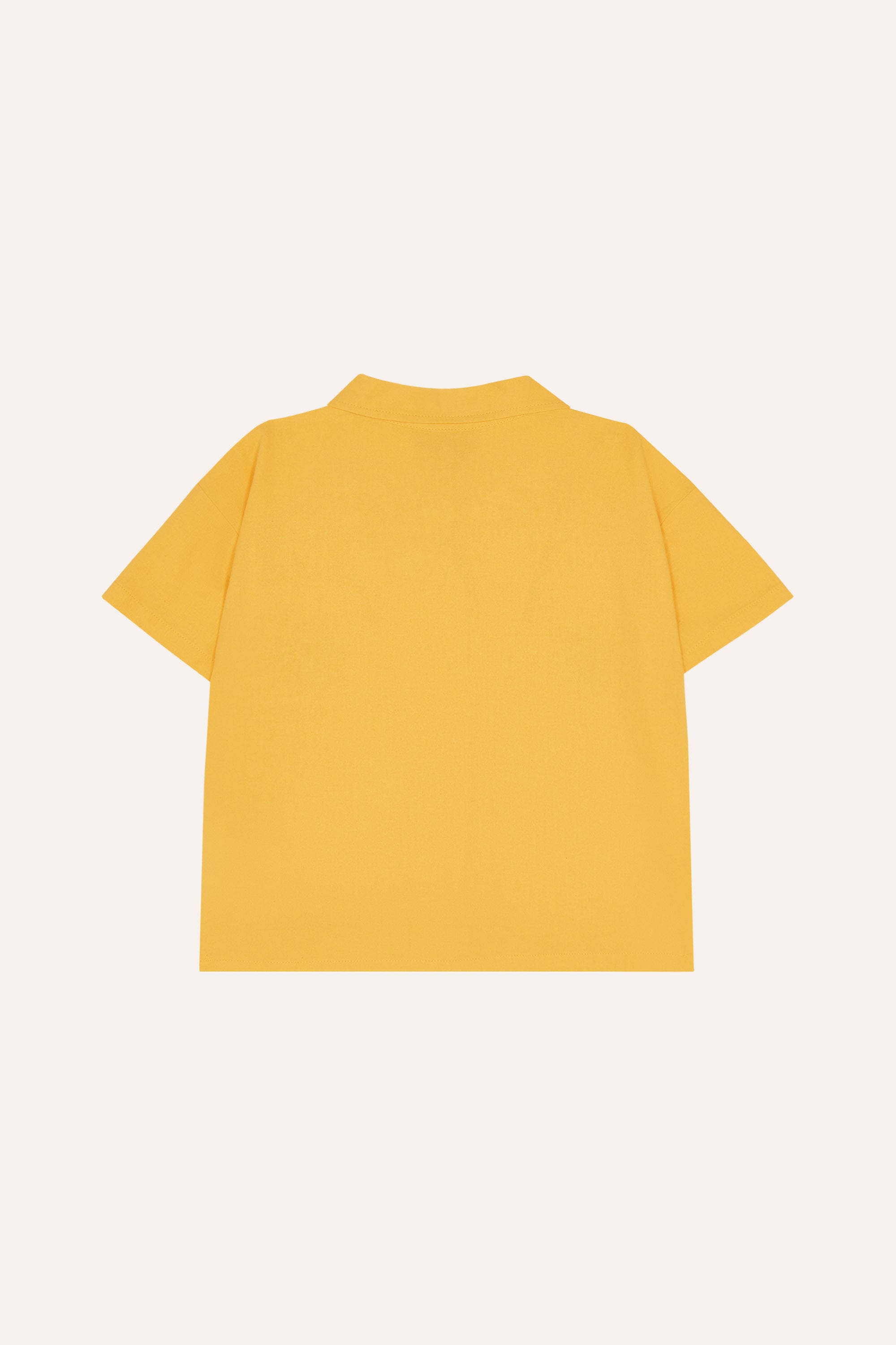 26SS】The Campamento(カンパメント)Flowers Yellow Shirt(2y/3y/4y/5