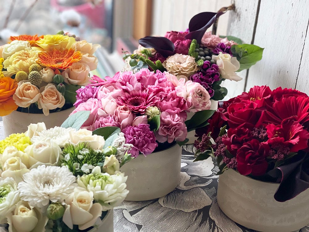 毎月届く色のアレンジの定期便12「COLOR'S12 色の飾るフラワー