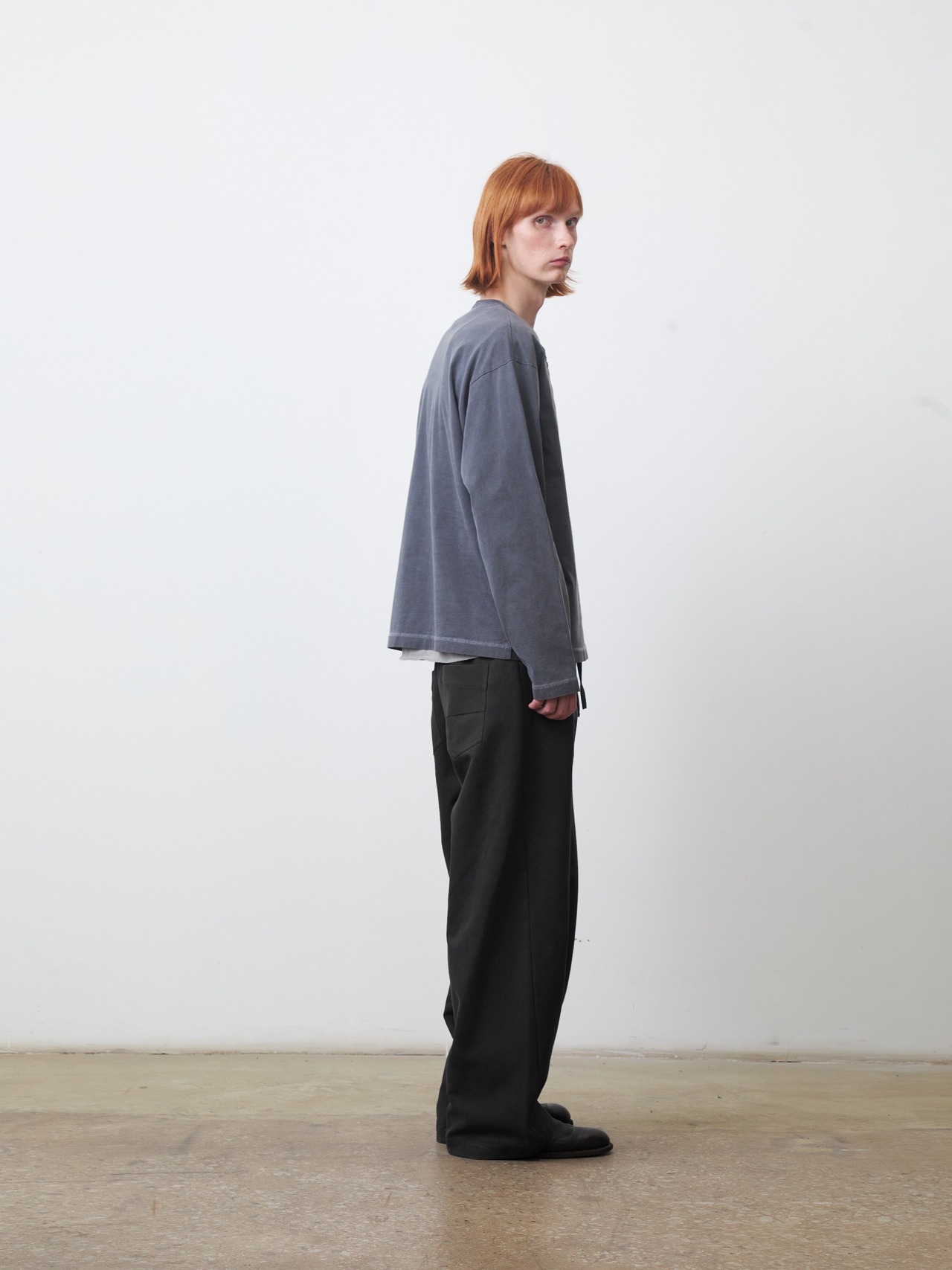 DECESOLO 26AW リラックスフィット イージーワイドパンツ