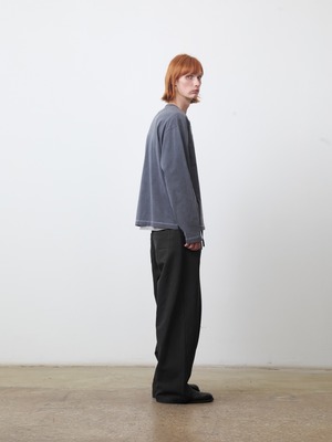 DECESOLO 26AW リラックスフィット イージーワイドパンツ