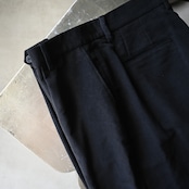 THE DAY / MOLESKIN PLEATED TROUSERS