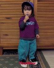 韓国子供服 / TinyHiker / 26Autumn /レトロ風 レイヤード ロンT/ 秋服 *XS~XL *