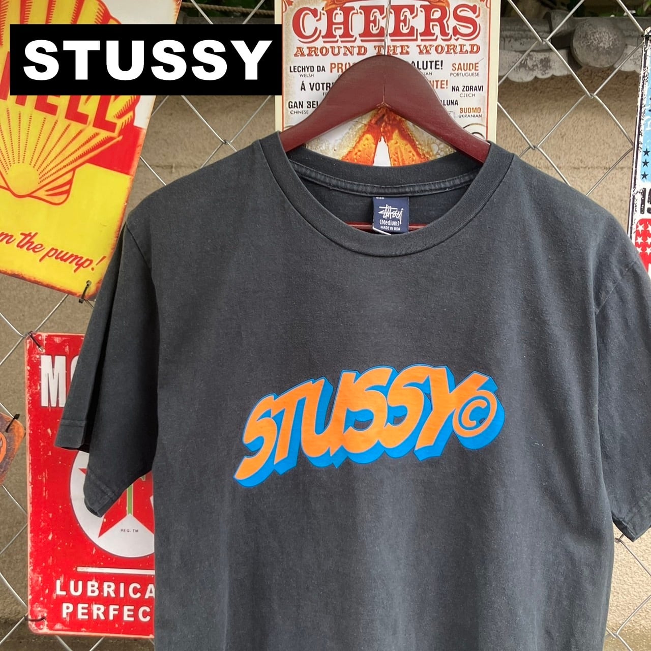 OldSTUSSY グラフィックプリント Tシャツ 中古・古着通販】stussy (ステューシー) プリントTシャツ ホワイト