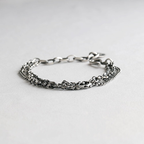 HRC014 / Triple chain bracelet