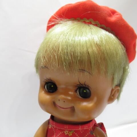 昭和レトロ セキグチ ローラちゃん ドール 人形 ソフビ 大 | ハチクマ商店