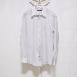 pierre cardin Poly-Cotton Shirt Light Gray