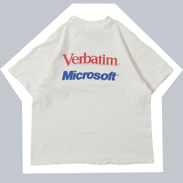 90s Verbatim Microsoft Promo Tee