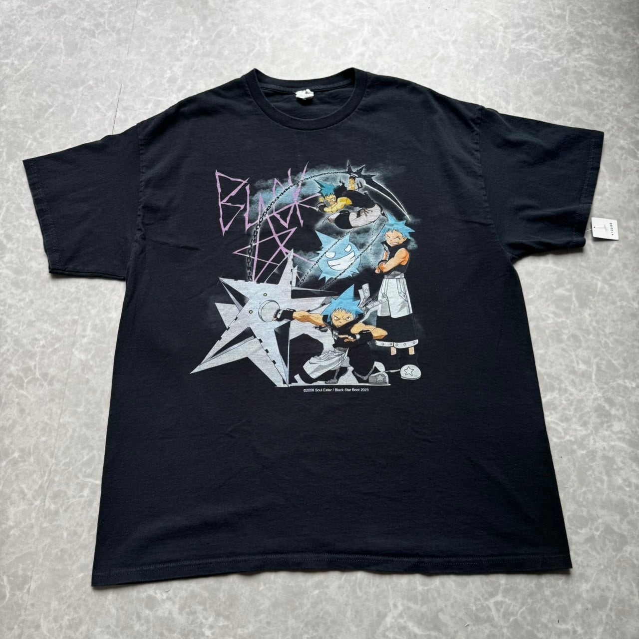 ソウルイーター”ブラック☆スター Print short sleeve t-shirt | S.CLOTHES