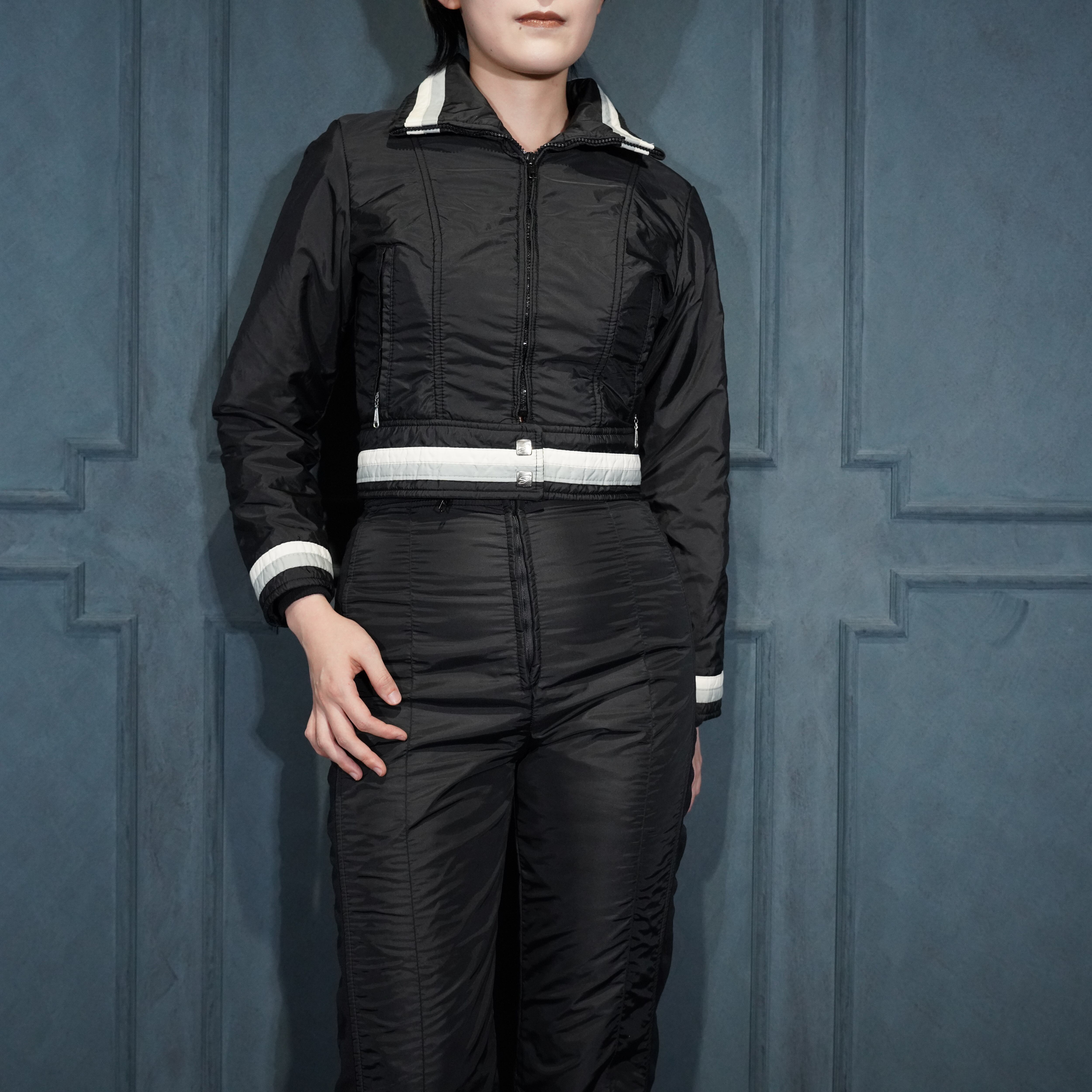 昭和レトロ★90年代★台湾製★当時物 seiller スキーウエアー 上下セット 昭和レトロ☆90年代☆台湾製☆当時物 seiller スキーウエアー