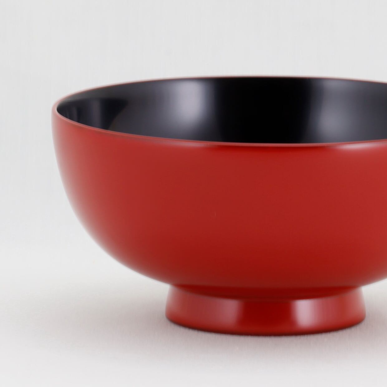 400-2 輪島塗 汁椀／朱内黒塗 | 輪島塗 加藤漆器店 公式