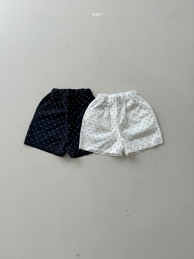 【取寄】NRK｜dot shorts｜ドットショートパンツ｜XS-4XL｜kids&jr｜26 summer