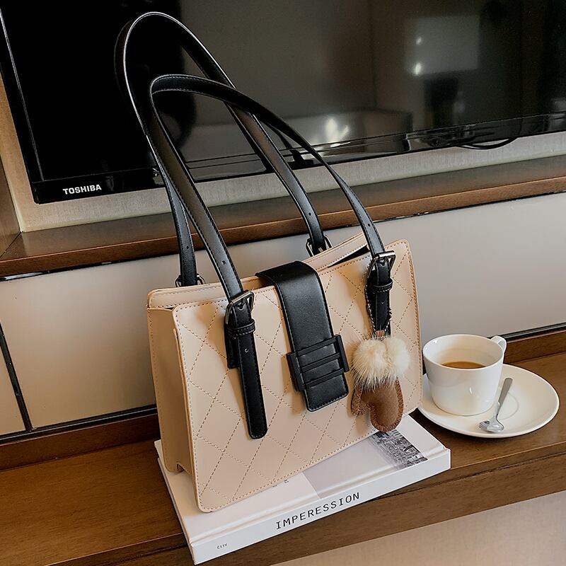 オータムウィンタースタイルスタンダード レトロ 秋物 冬物 スクウェア 手作りハンドバック22385928907