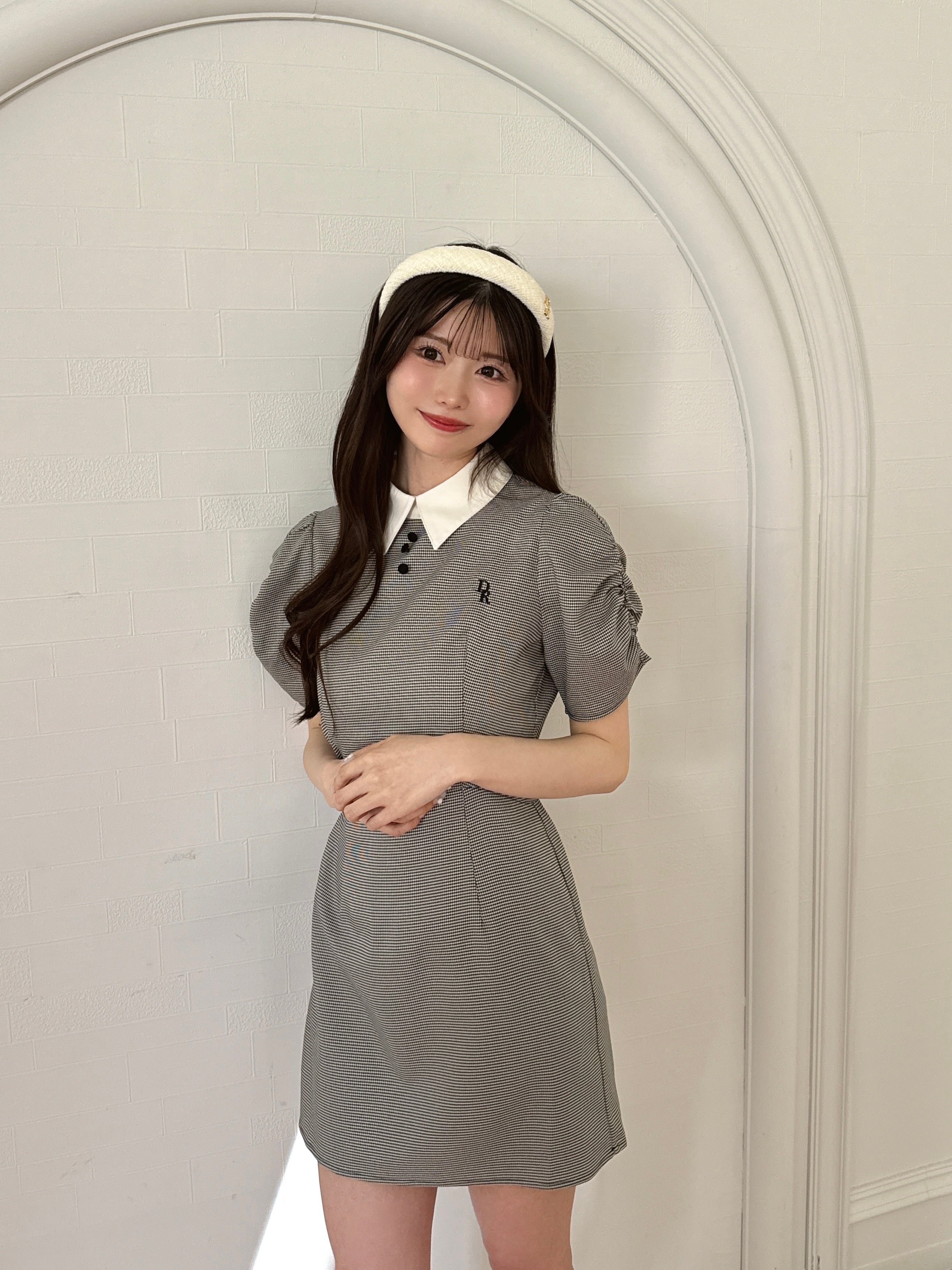 スタイルアップポロワンピース　Desir Darich evelyn スタイルアップポロワンピース Desir Darich evelyn