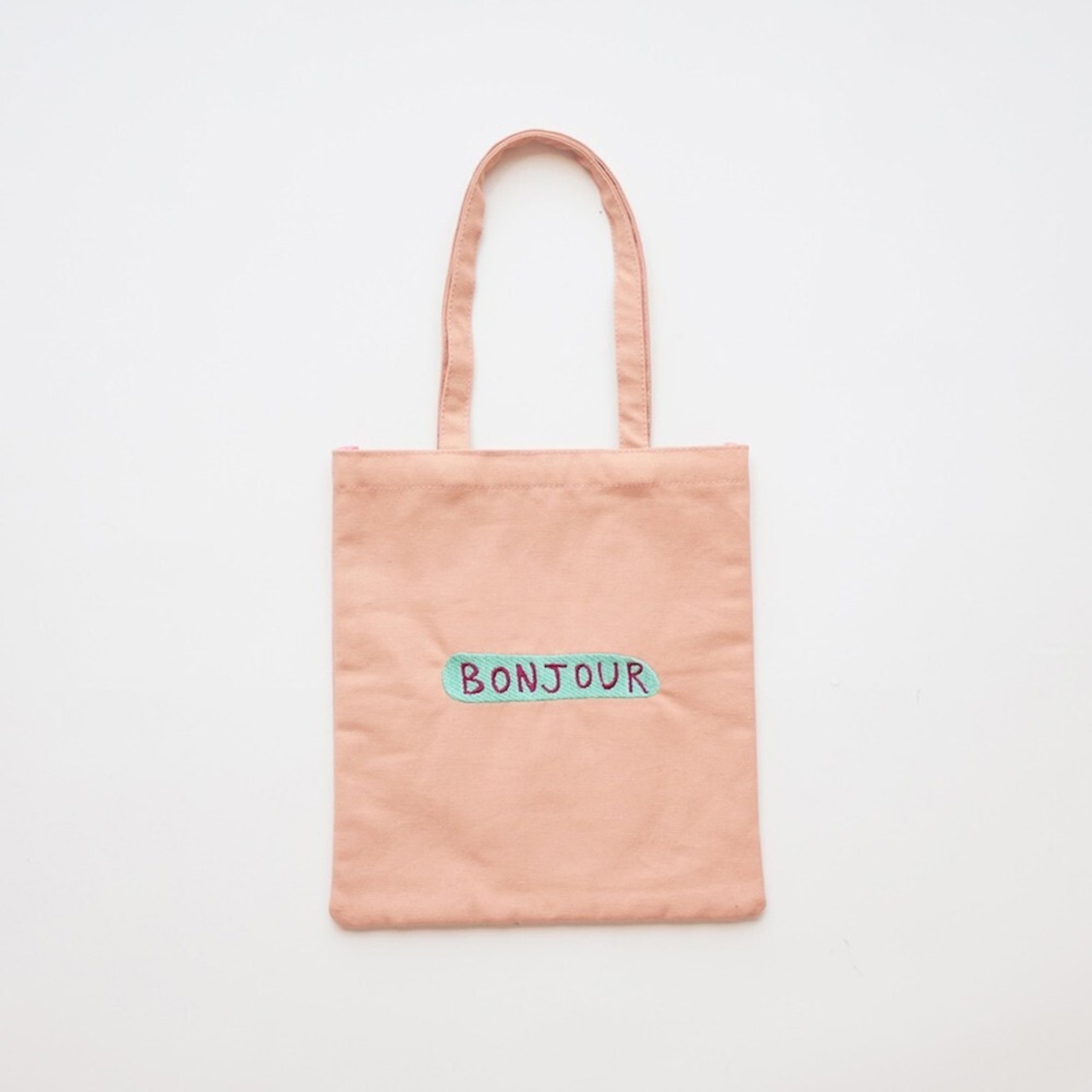 Nathalie Lete Fluffy Rectangle tote bag REGLISSE　ナタリーレテ大きなバッグ　黒うさぎ