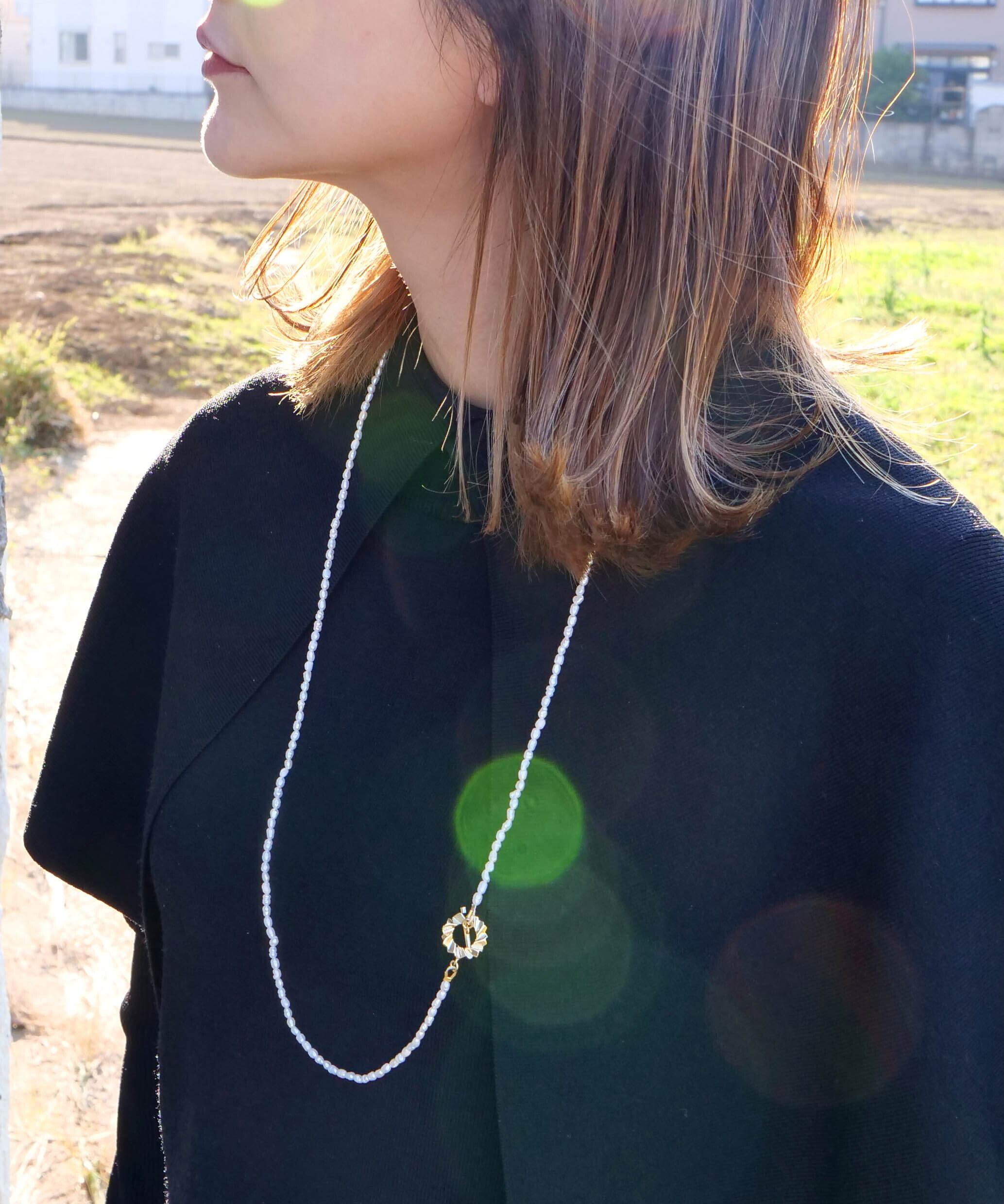 海外販売× ネックレス 【IROLIER/イロリエール】フォールドオリガミ