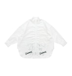UNIONINIユニオニーニ slogan long blouse BL-022