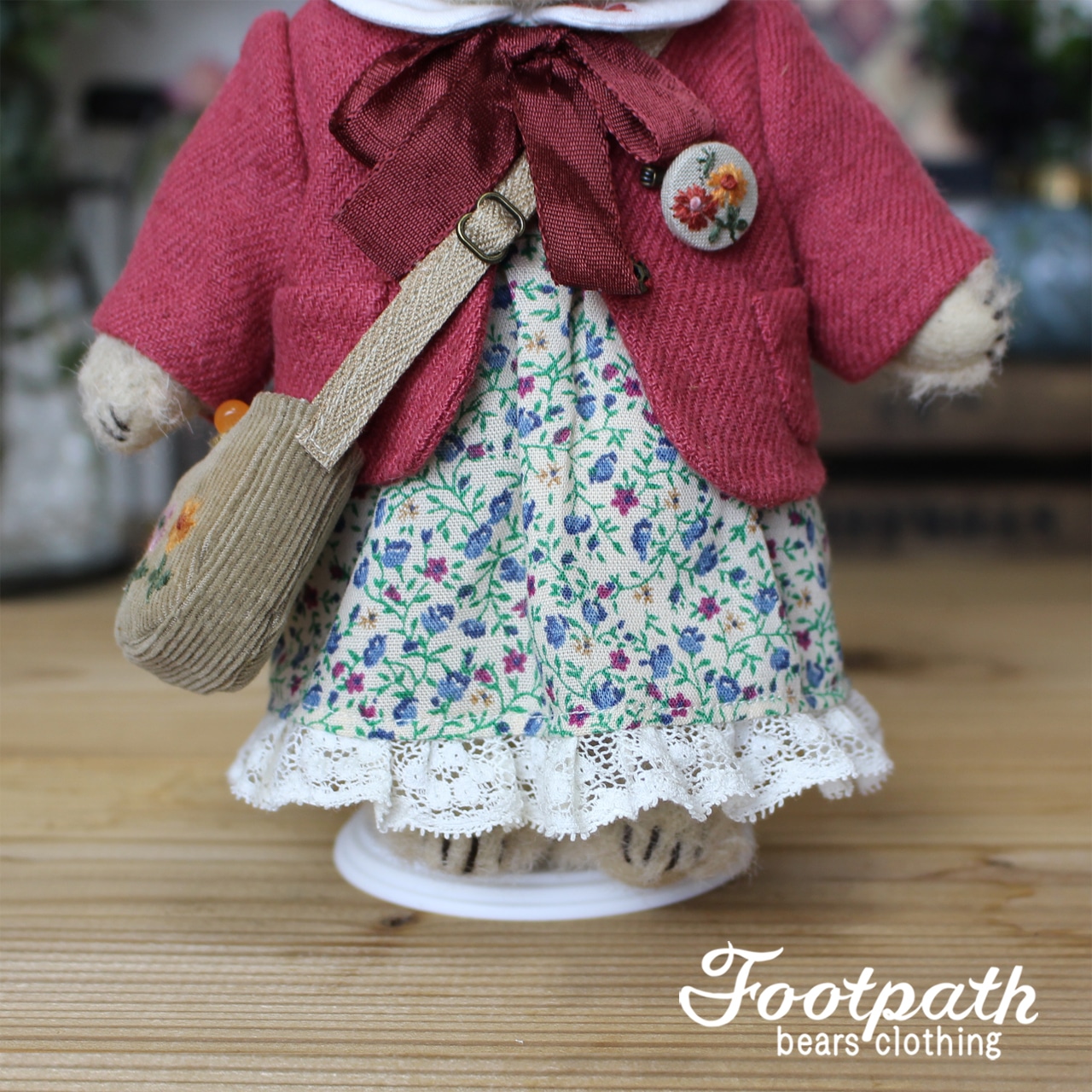 Vsb-0061 Lily beige bear set