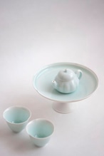 村田匠也 Takuya Murata - 青白磁茶壺 Teapot