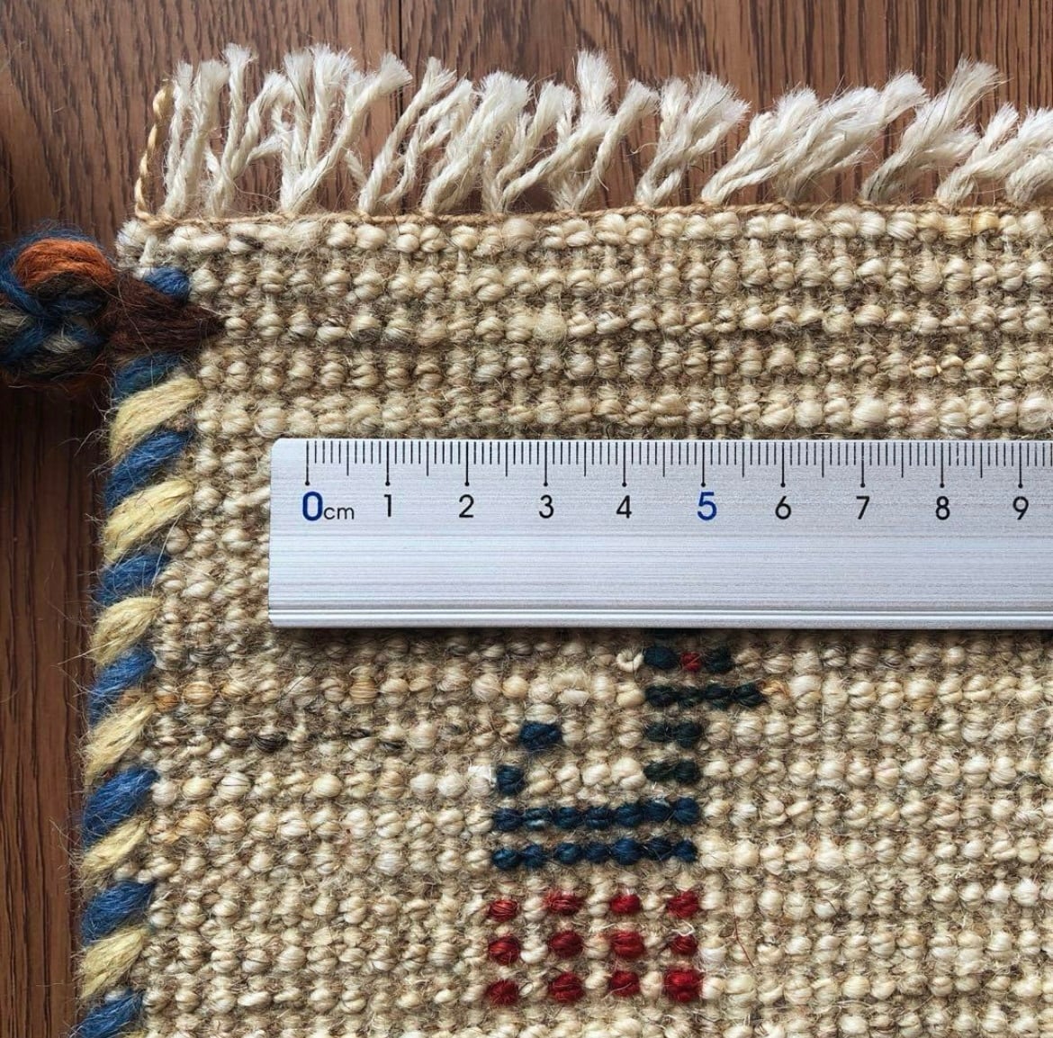 ペルシャギャッベ (ギャベ) チェアマット 椅子の座布団 No.11306