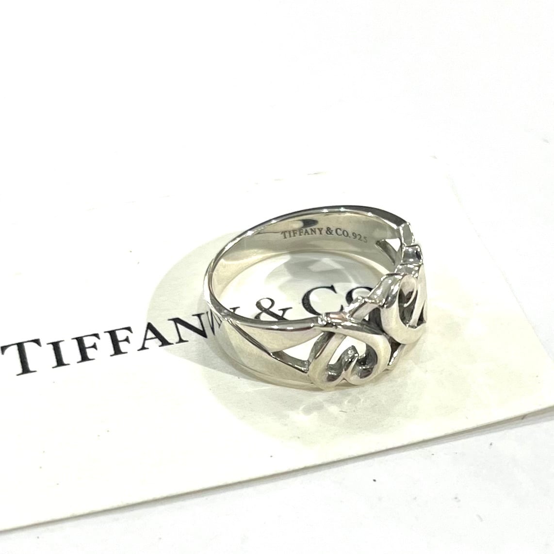 TIFFANY&CO.】【15号 】2762 パロマピカソ トリプルラビングハート