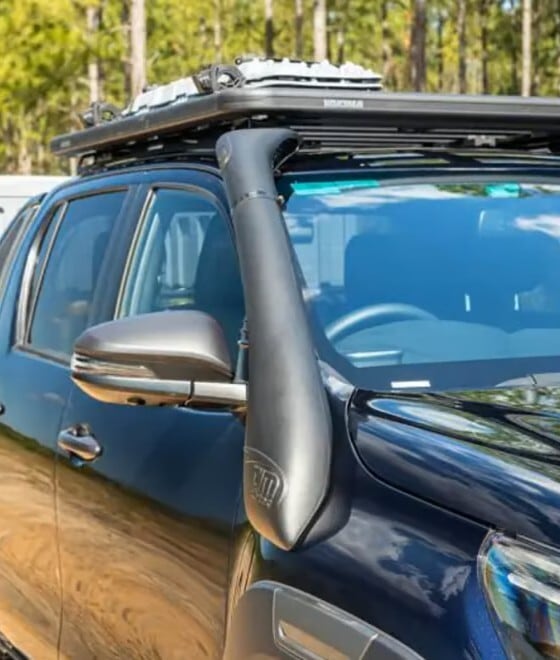 TJM ハイラックスGUN125用シュノーケル【ウェッジテール】 | mellow.up