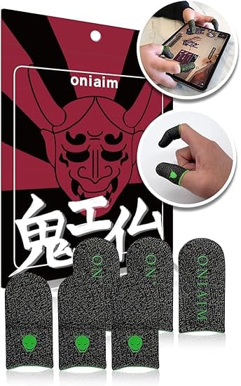 鬼エイム 指サック ゲーム スマホ ゲーミング FPS 音ゲー 荒野行動