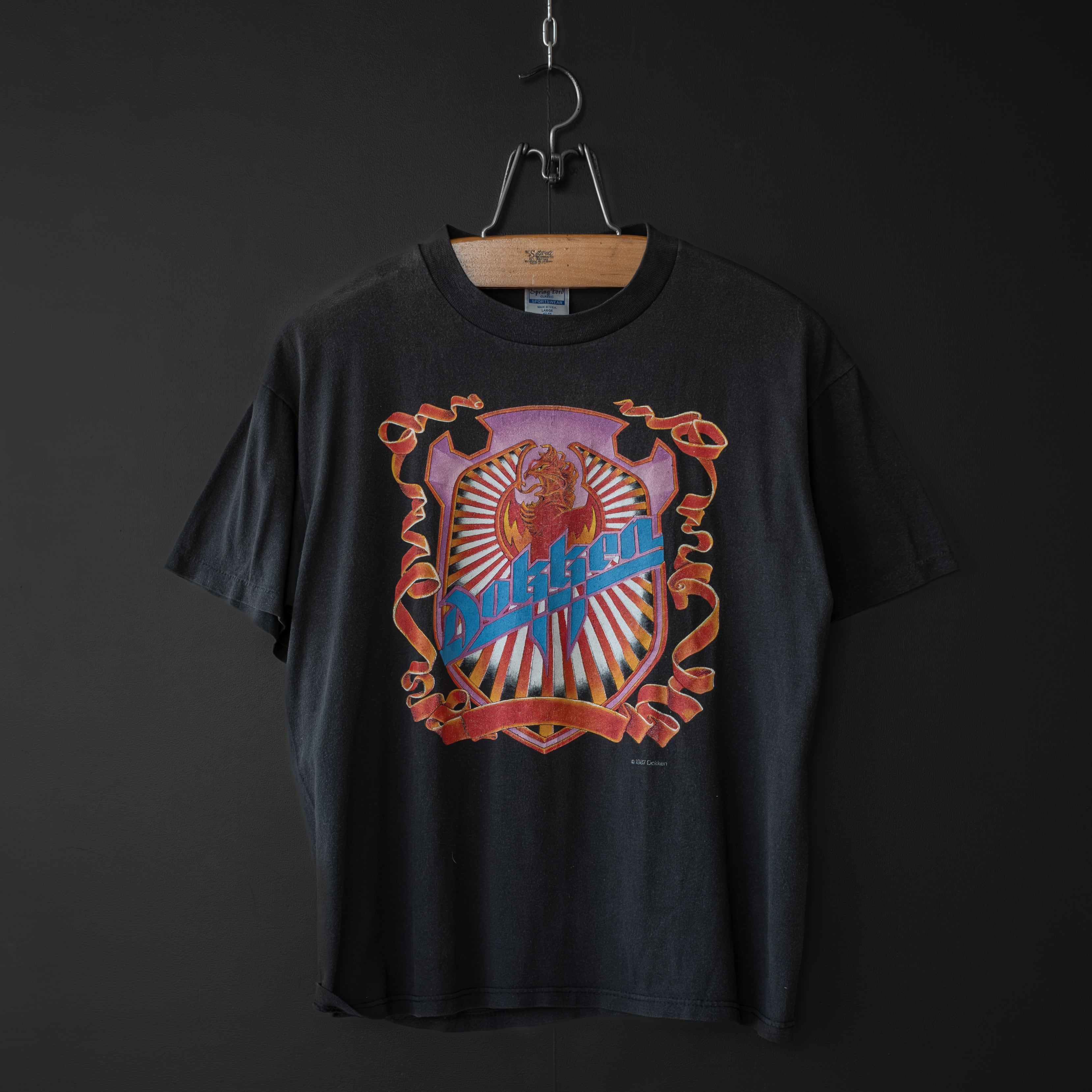 used- 1987 Dokken tour tee (back for the attack) | dros dro