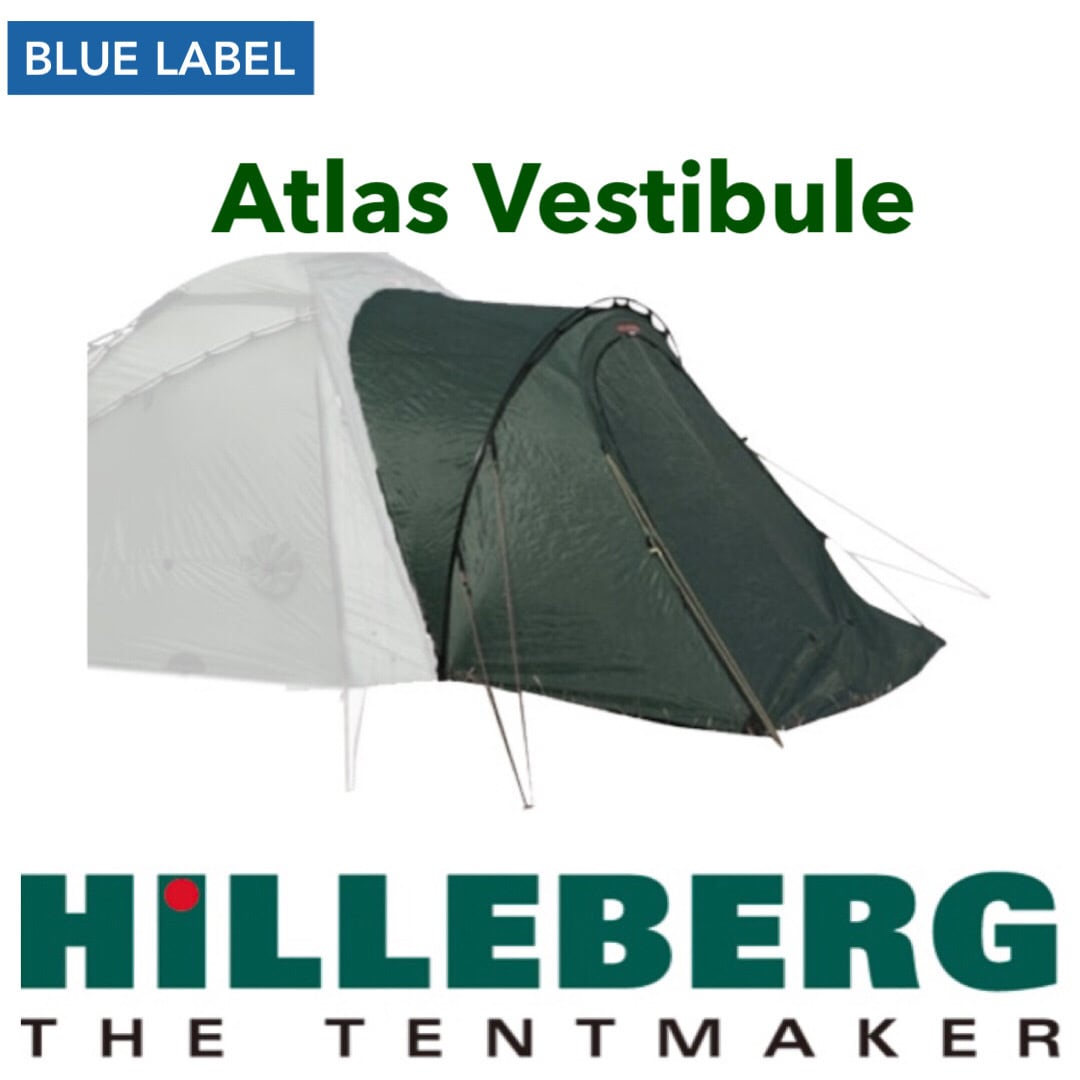 HILLEBERG Atlas Vestibule ヒルバーグ アトラス ベスタビュール 濃いグリーン | ICELANDCOOLER