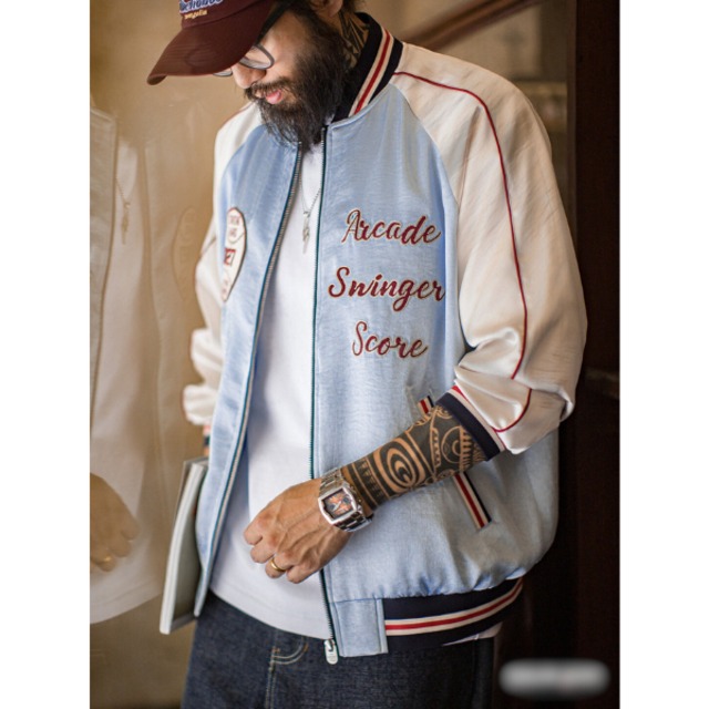 Front print design jacket P492