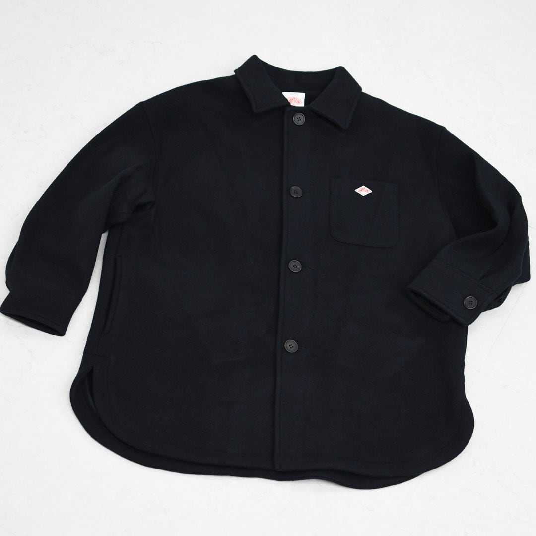 ダントン メルトンウール シャツブルゾンジャケット DANTON [ダントン] WOOL MELTON SHIRT BLOUSON [DT-A0710MEW] ウール